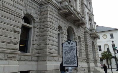 United States Courthouse and Post Office: Briggs v. Elliott Historical Marker