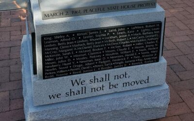 “We Shall Not Be Moved” Memorial