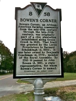 Bowen’s Corner