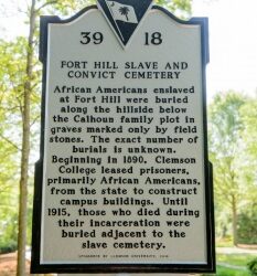 Fort Hill Slave Quarters / Clemson College Convict Stockade