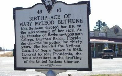 Birthplace of Mary McLeod Bethune